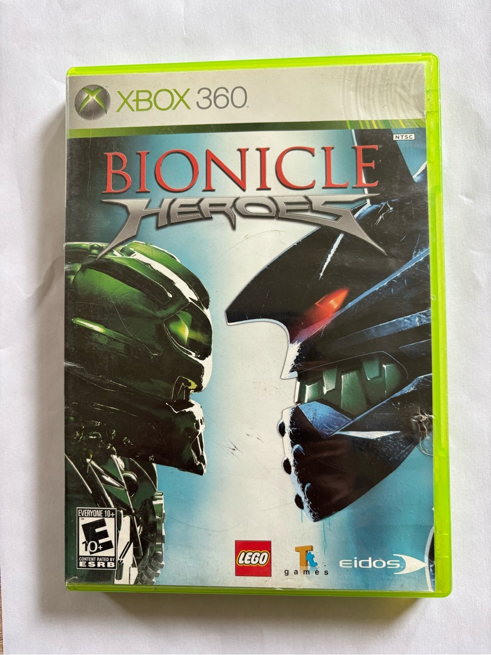 Xbox 360 Lego Bionicle Heroes Video Game